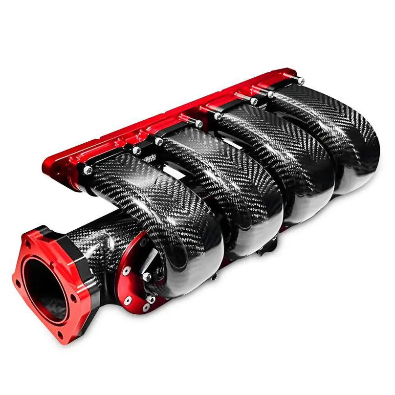 Pracworks Type R Civic Fk2 / Fk8 / Fl5 Carbon Fiber Intake Manifold 1