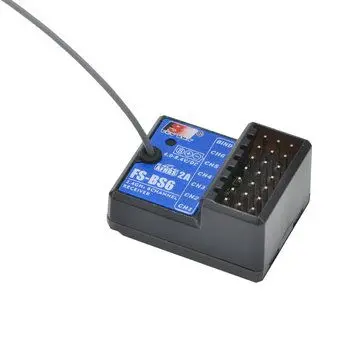 Flysky Bs6 2.4Ghz 6 Channel Receiver (For Use With The Flyfs-Gt5) 1