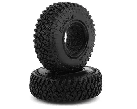 Frixion Rc Braven Ironside 1.0" Micro Crawler Tires W/Foam (2) (Alien) 1