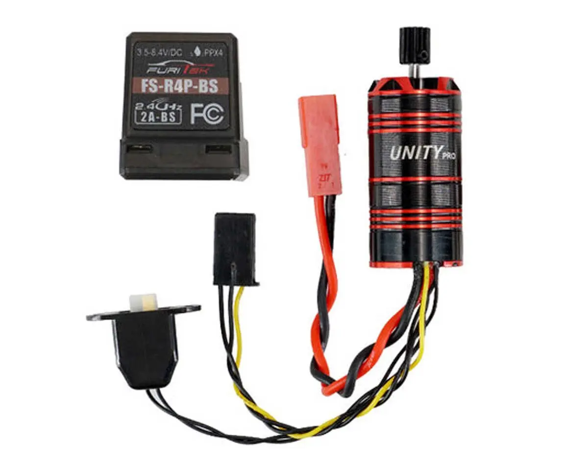 Furitek Ascent-18 Unity Pro 2-In-1 Micro Foc Brushless System (3500Kv) W/12T Pinion & 2.4Ghz Receiver 1