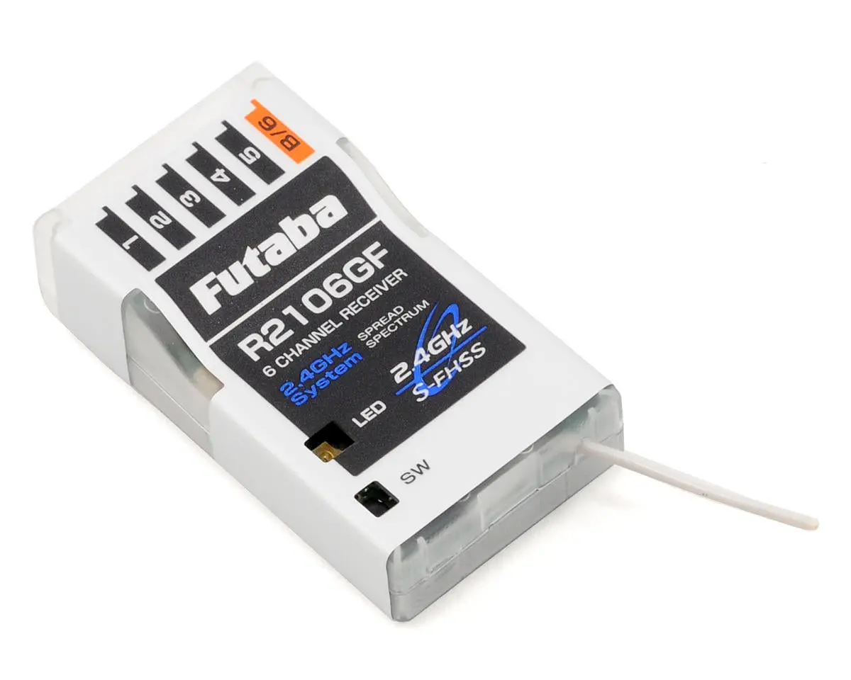 Futaba R2106gf 2.4Ghz Fhss 6-Channel Micro Receiver 1