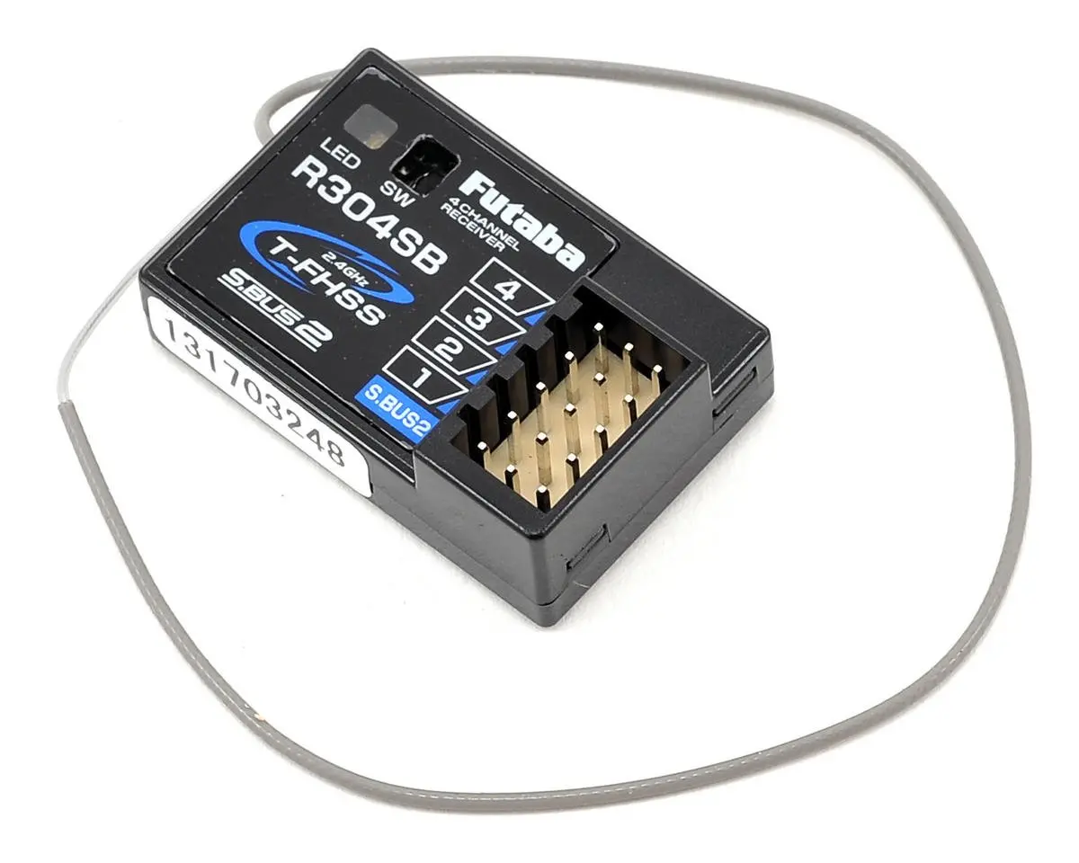 Futaba R304sb T-Fhss 4-Channel Telemetry Enabled 2.4Ghz Receiver 1