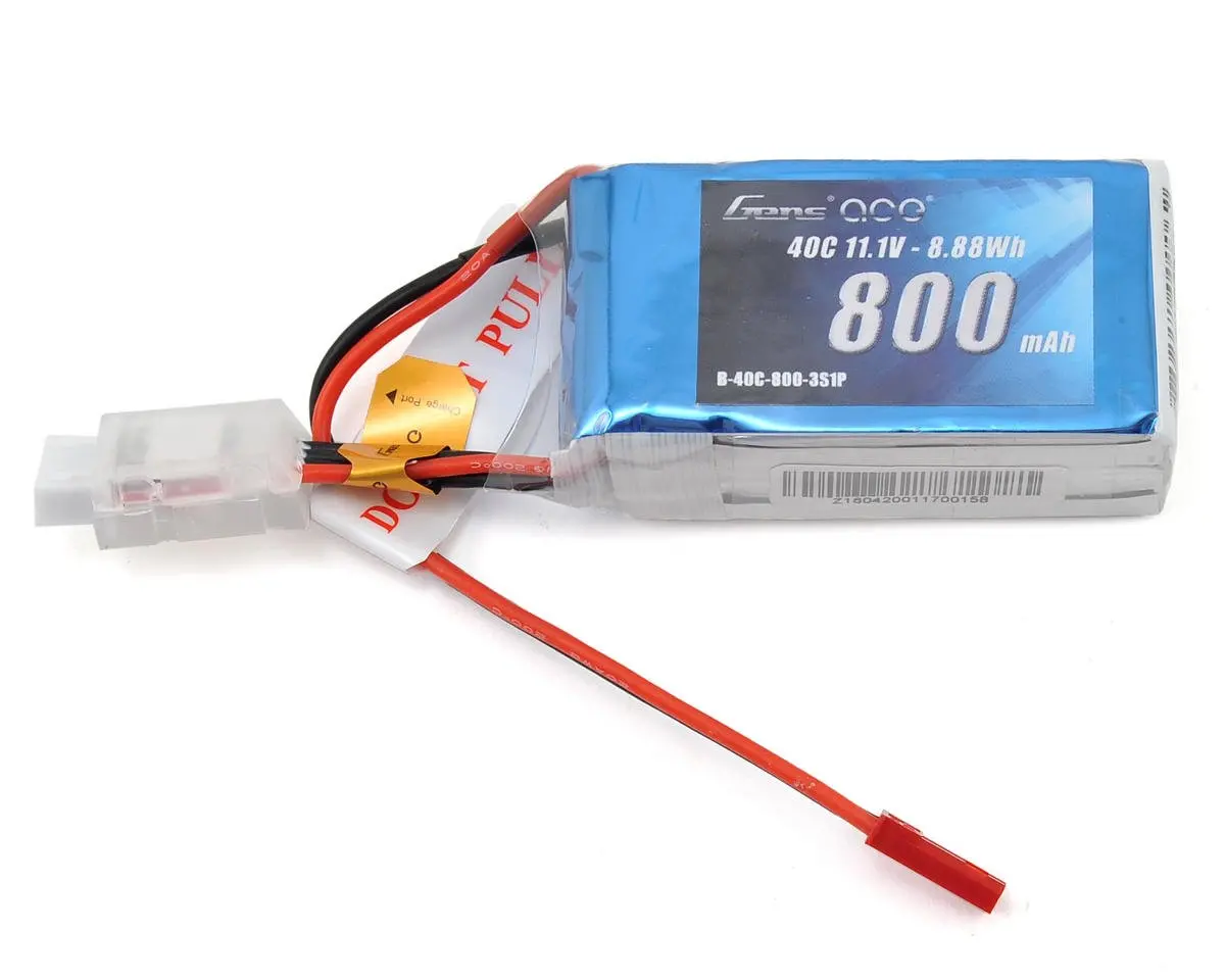 Gens Ace 3S Lipo Battery 40C (11.1V/800Mah) 1