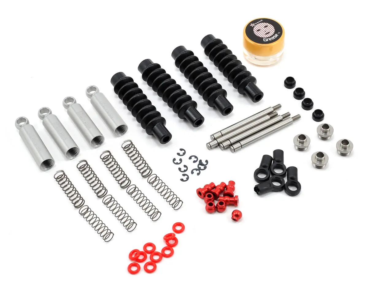 Gmade 90Mm Ts01 Scale Shock Set (Silver) (4) 1