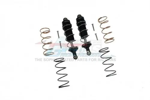 Gpm Racing Aluminum Front Thickened Spring Dampers 107Mm (Black) 1