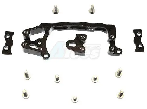 Gpm Racing Aluminum Servo Mount - 1Set Black 1