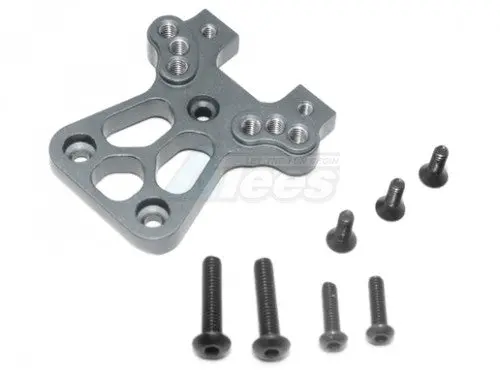 Gpm Racing Aluminium Front Shock Tower - 1Pc Set Gun Metal 1