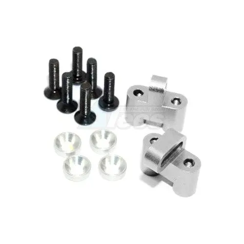 Gpm Racing Aluminum Servo Mount - 1 Pair Set Silver 1