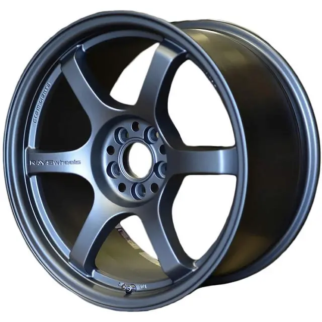 Rays Gramlight 57Dr 17X9 +12 5X114.3 Gun Blue 1