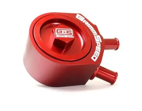 Grimmspeed - Subaru 02-14 Wrx/04-21 Sti/06-08 Forster Xt -  Air Oil Separator (Red) 1
