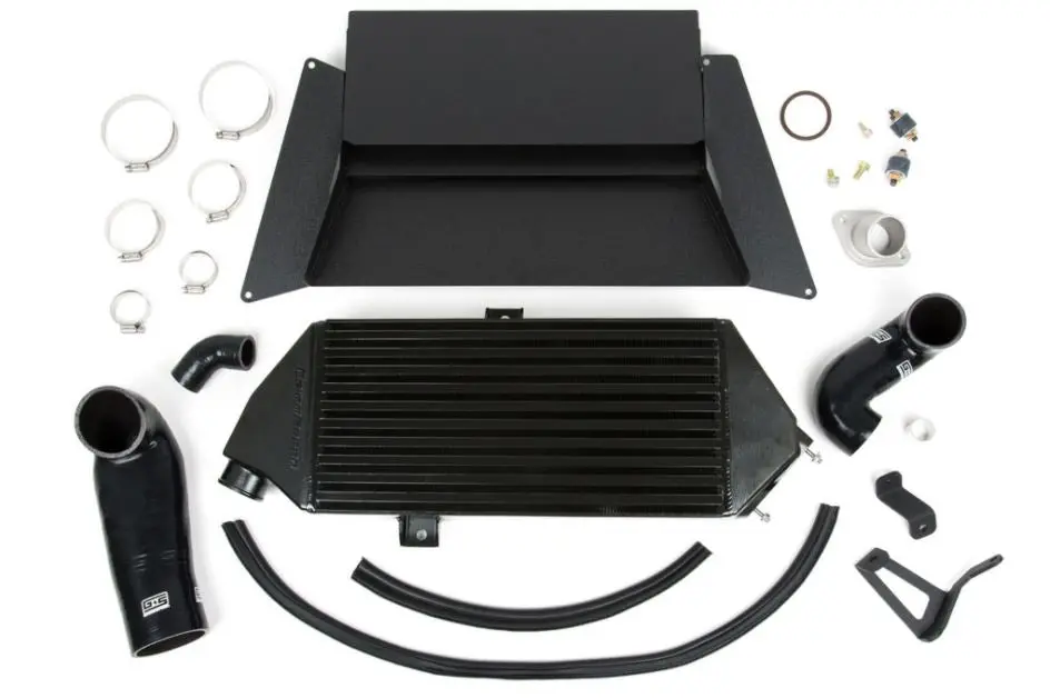Grimmspeed - Subaru 08-14 Wrx / 05-09 Lgt - Top Mount Intercooler (Black) 1