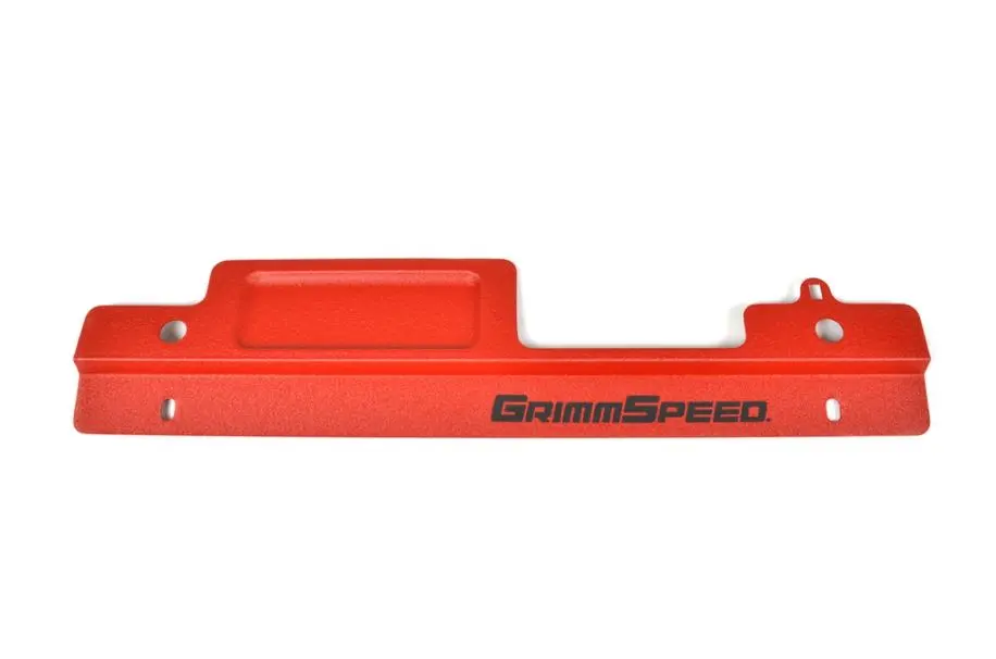 Grimmspeed - Subaru 02-07 Impreza/Wrx / 04-07 Sti - Radiator Shroud W/Tool Tray - (Red) 1