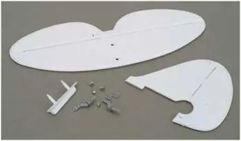 Hobbyzone Mini Super Cub Complete Tail W/Acc 1