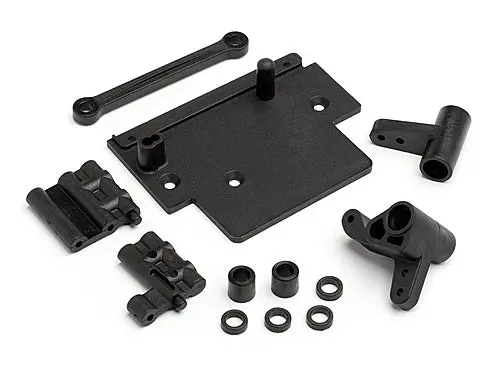 Hpi Esc Plate And Steering Bellcrank For Bullet And Wr8 Flux 1