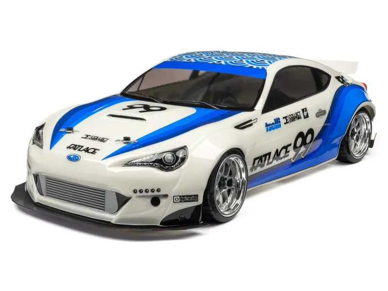Hpi Fatlace Subaru Brz Body, 200Mm, Clear 1/10 Touring Car 1