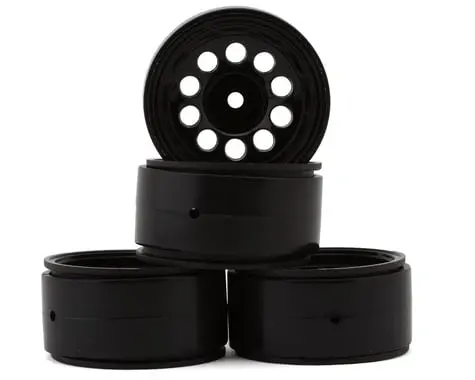 Hpi Cs-10 Beadlock 1.2" Composite Micro Beadlock Wheels (Black) (4) 1