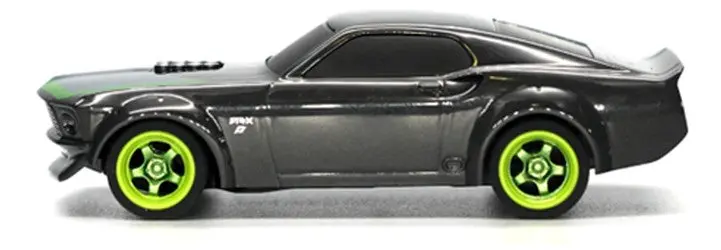 Hpi Nano-Ttr 1969 Ford Mustang 1/64 Rtr-X Electric 2Wd Micro Touring Rc Car (Grey) 1