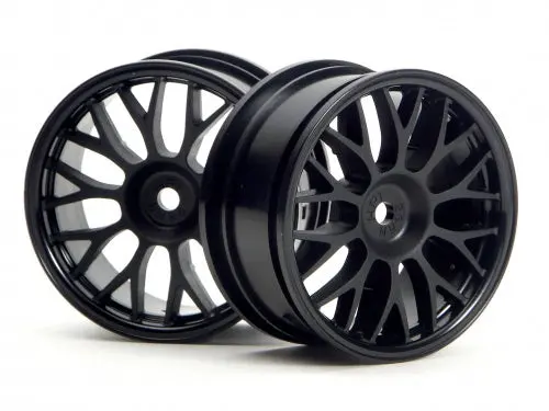 Hpi Mesh Wheel, 26Mm, Black, 1Mm Offset 1