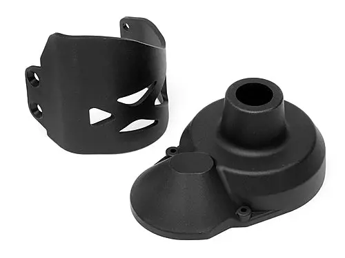 Hpi Gear Cover/Motor Guard Set, Blitz/E-Firestorm 1