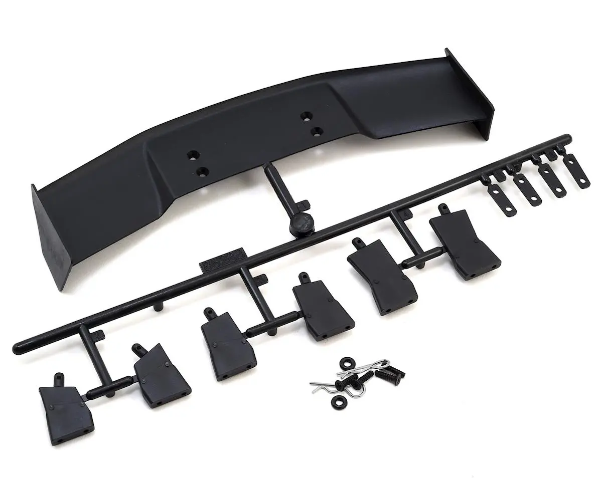 Hpi Plastic 1/10 Gt Wing Set (Black) 1