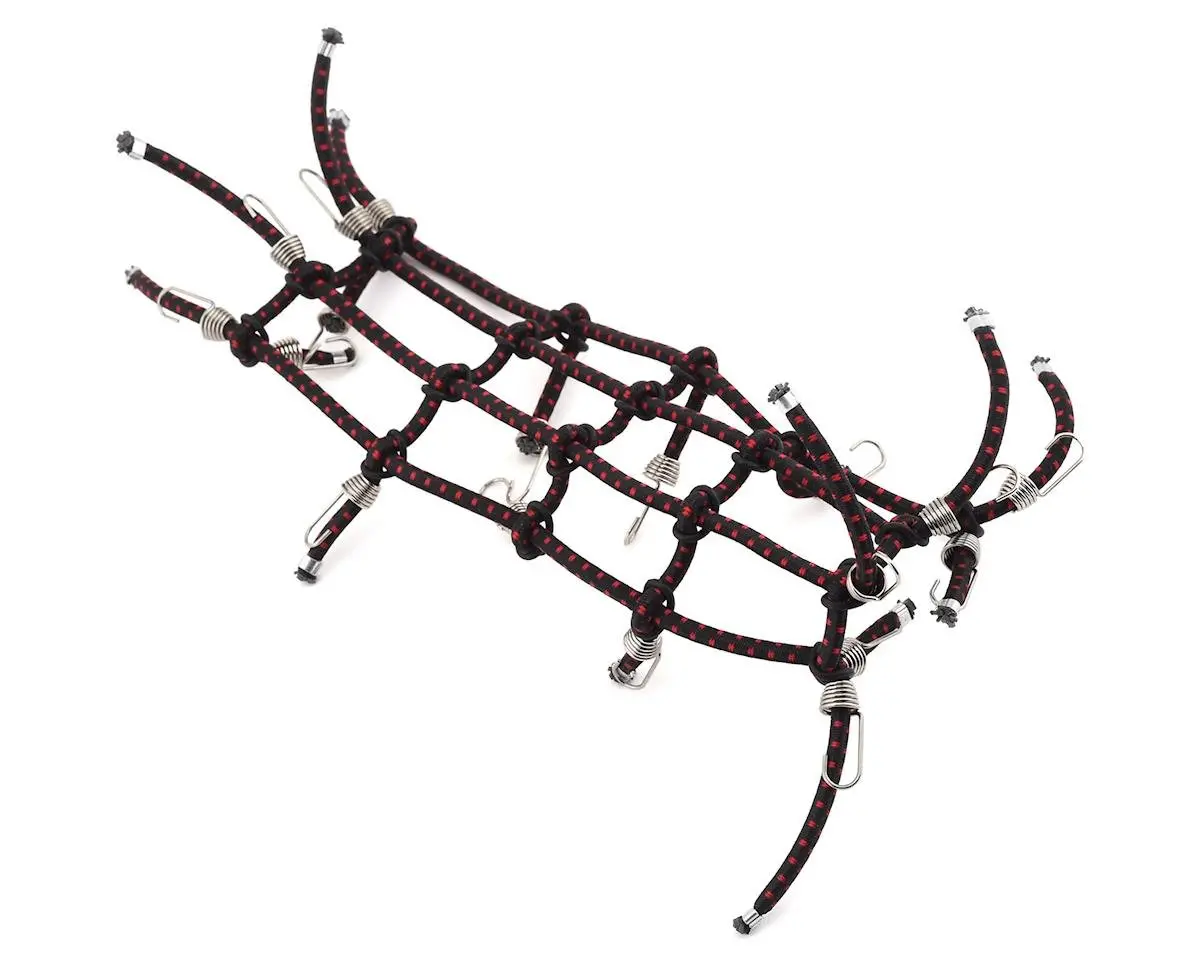 Hot Racing 1/10 Scale Cargo Net (Black/Red) 1