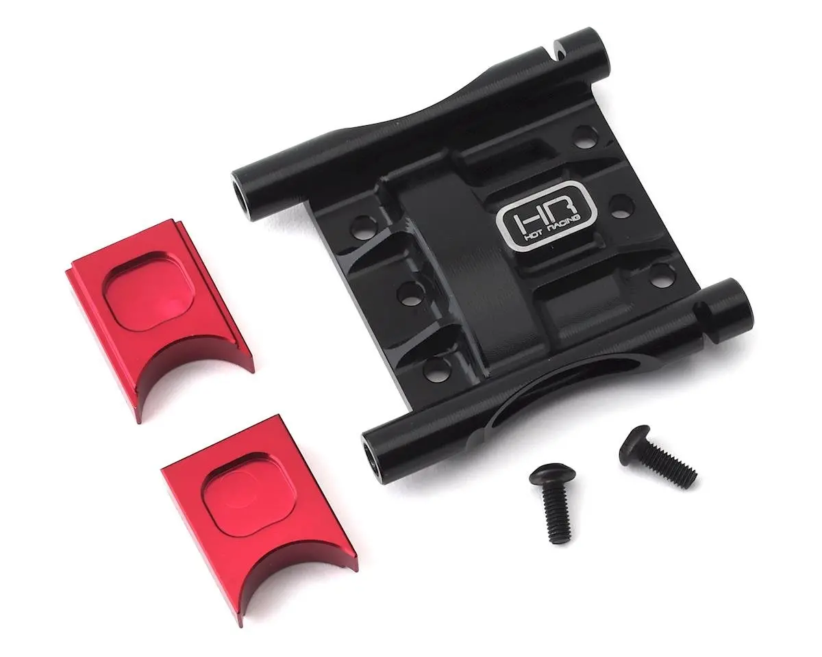 Hot Racing Aluminum Center Differential Cover Ezm Mount (Black) 1