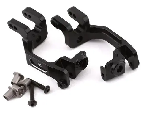 Hot Racing Aluminum Front C-Hubs (Black) (2) 1