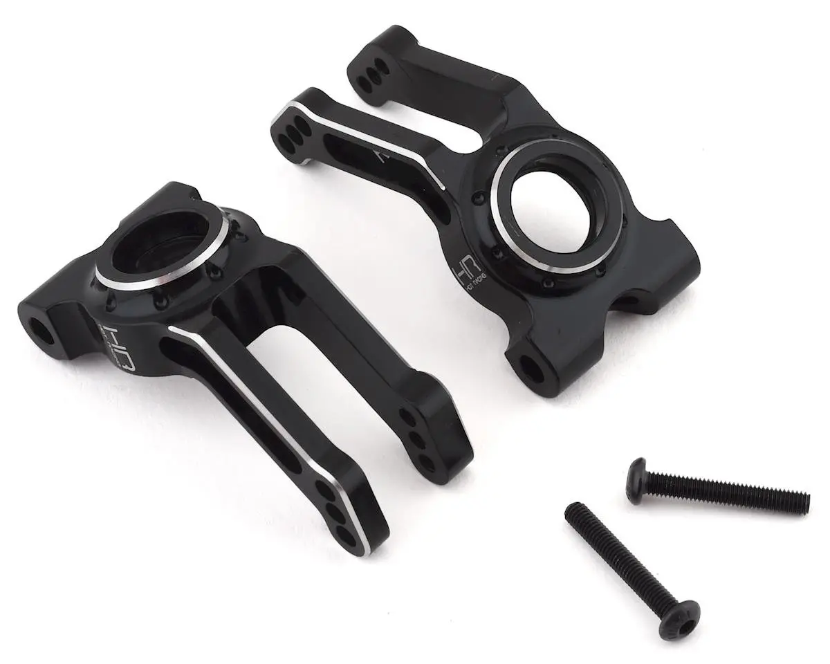 Hot Racing Aluminum Rear Hubs (Black) 1