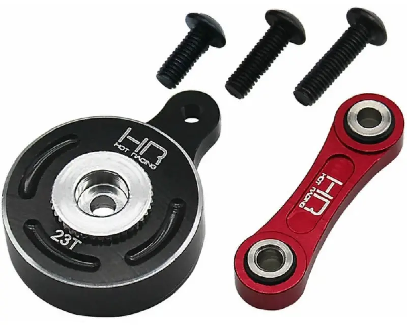 Hot Racing Fixed Link 23T Steering Servo Saver, For Arrma 1/10 4Wd 3S, 4S 1