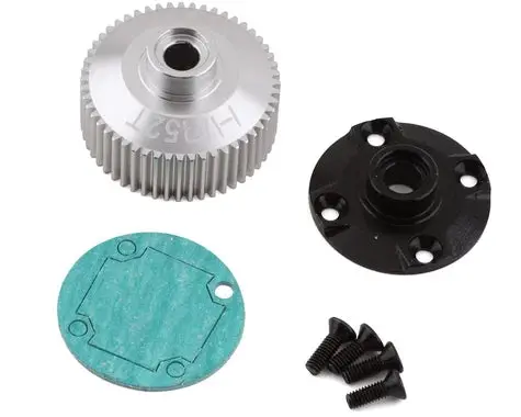 Hot Racing Dr10 Hard Anodized Aluminum Differential Case 1