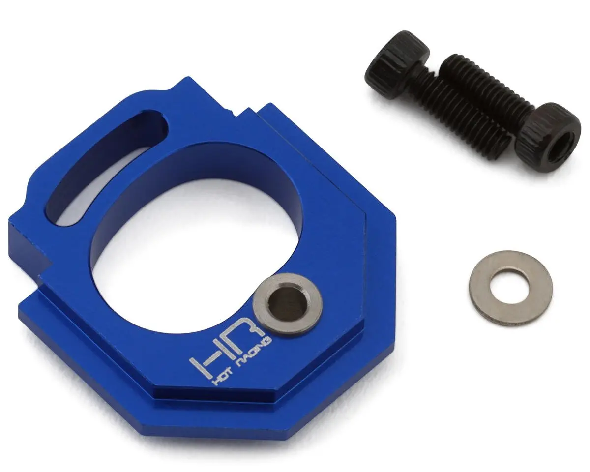 Hot Racing Arrma Grom Aluminum Adjustable Motor Mount (Blue) (16-30T) 1