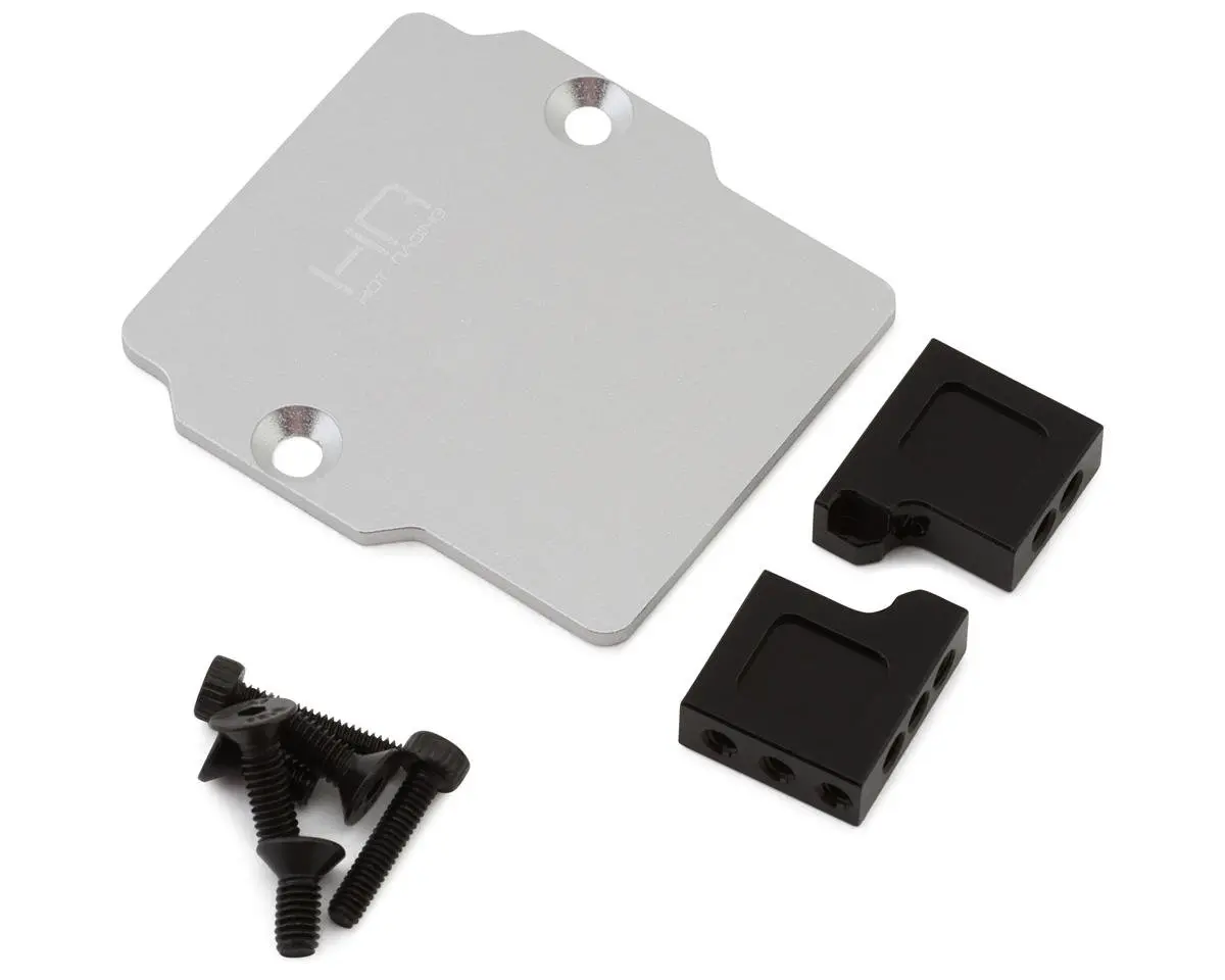 Hot Racing Arrma Grom Aluminum Servo Plate (Silver) W/Servo Mounts 1