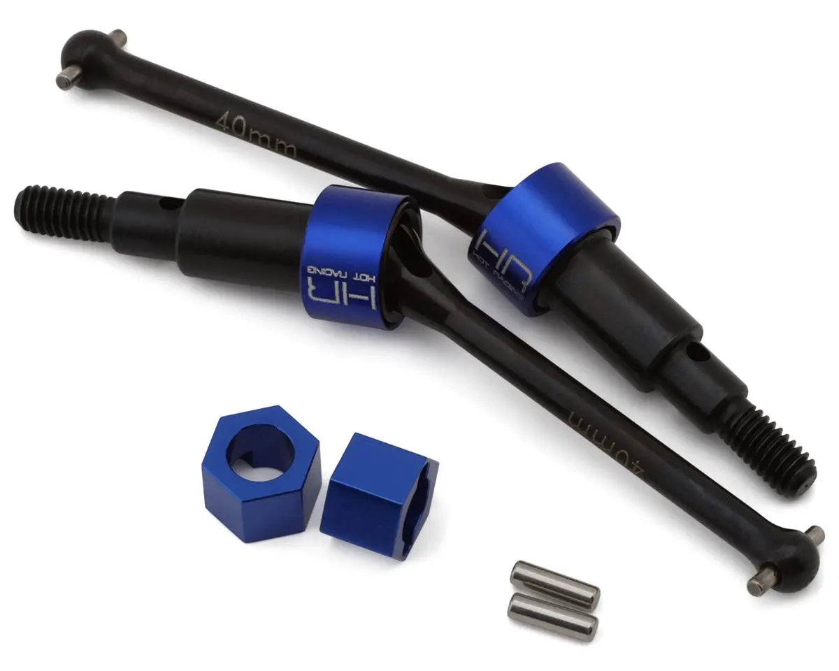 Hot Racing Losi Nascar/Mojave Grom Rear Steel Cvd Axle Set 1