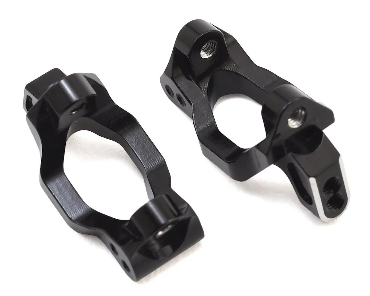Hot Racing Latrax Rally/Teton Aluminum Hub Carrier Set (Black) 1