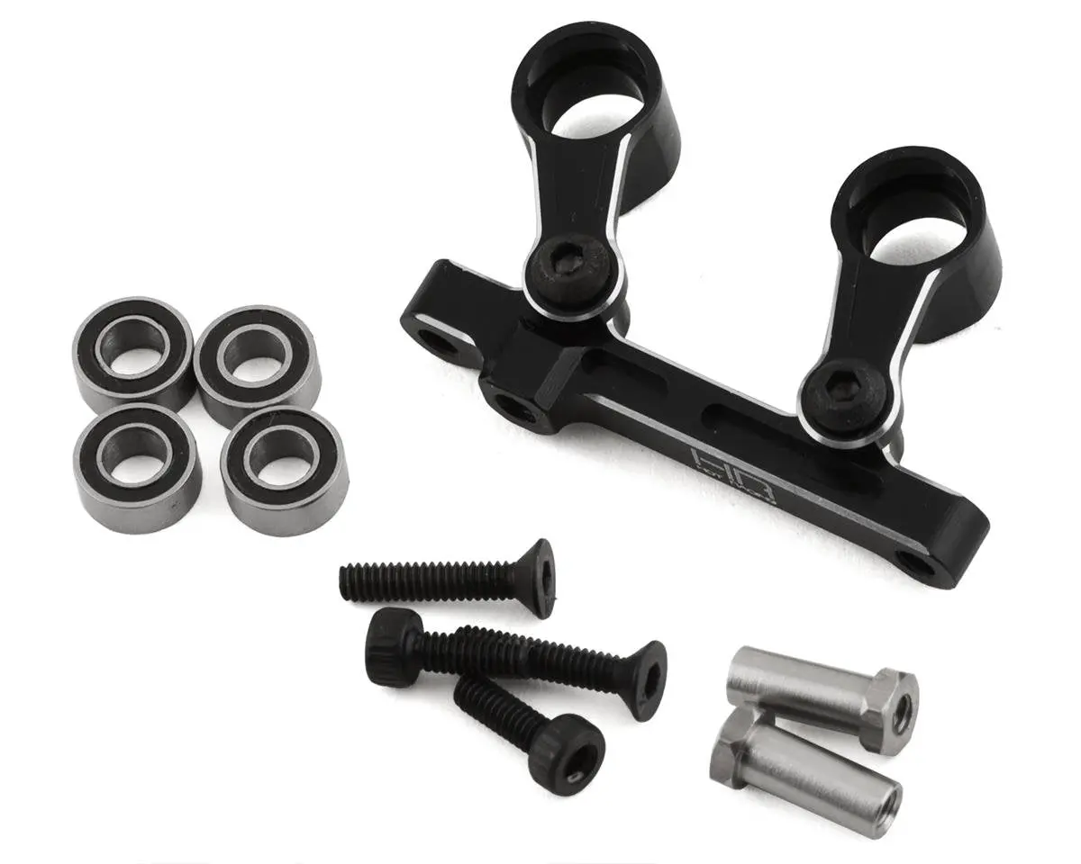 Hot Racing Losi Mini-T 2.0/Mini-B Aluminum Steering Bellcrank (Black) 1