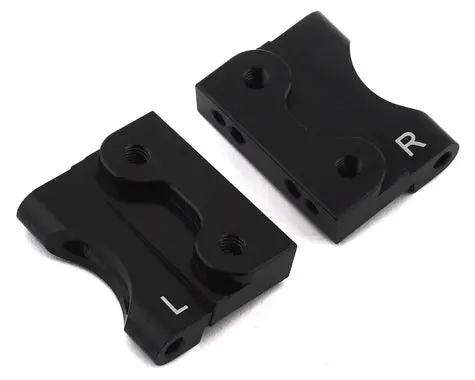 Hot Racing Aluminum Arm Mount (Black) (2) 1