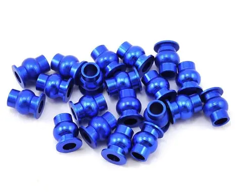 Hot Racing Aluminum Pivot Ball Set (Blue) (20) 1
