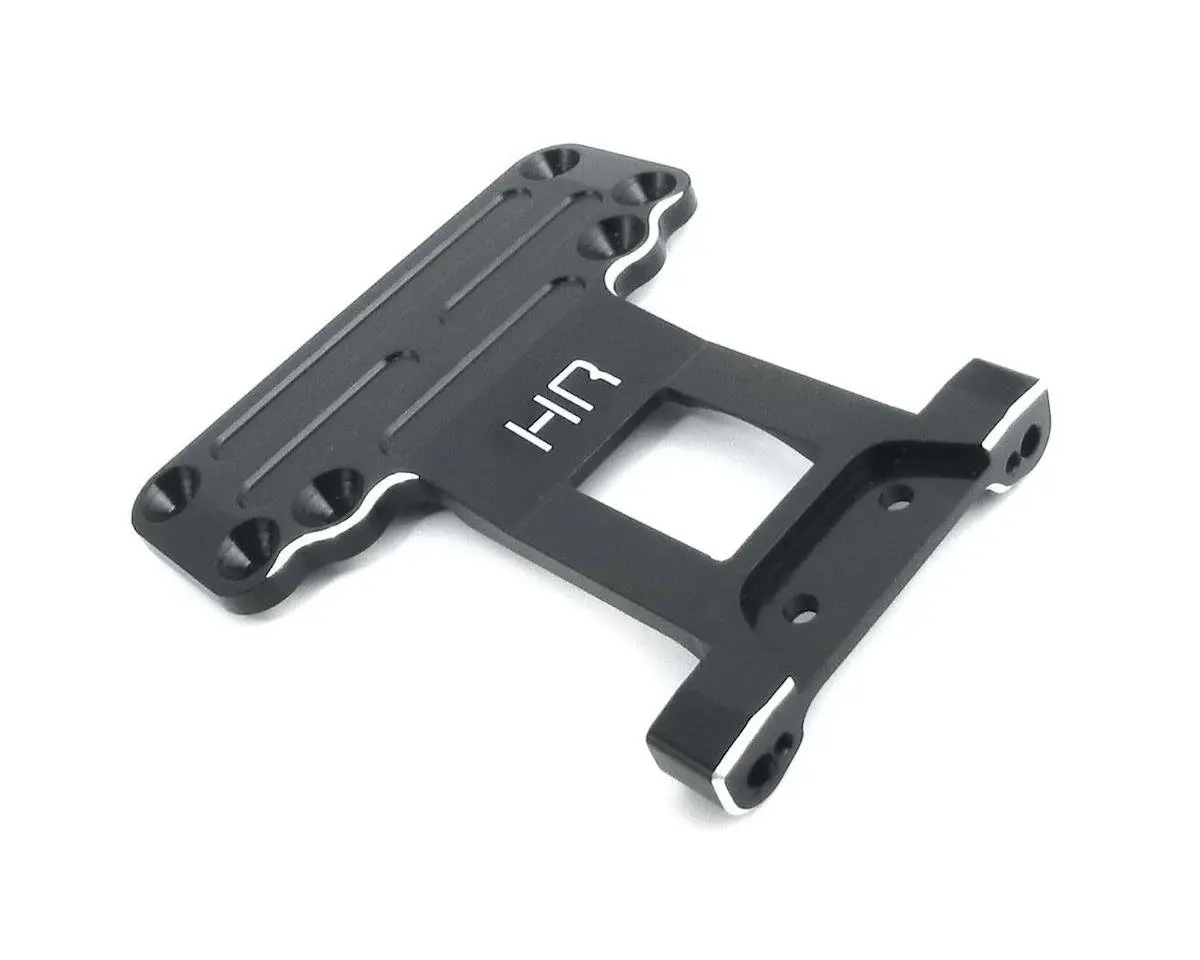 Hot Racing Black Aluminum Rear Main Chassis 1