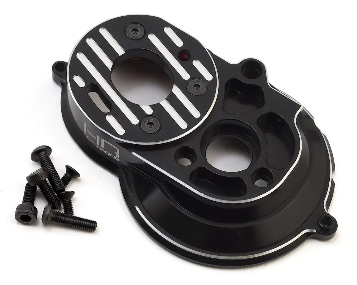 Hot Racing Axial Scx10 Ii Aluminum Motor Plate Mount (Black) 1