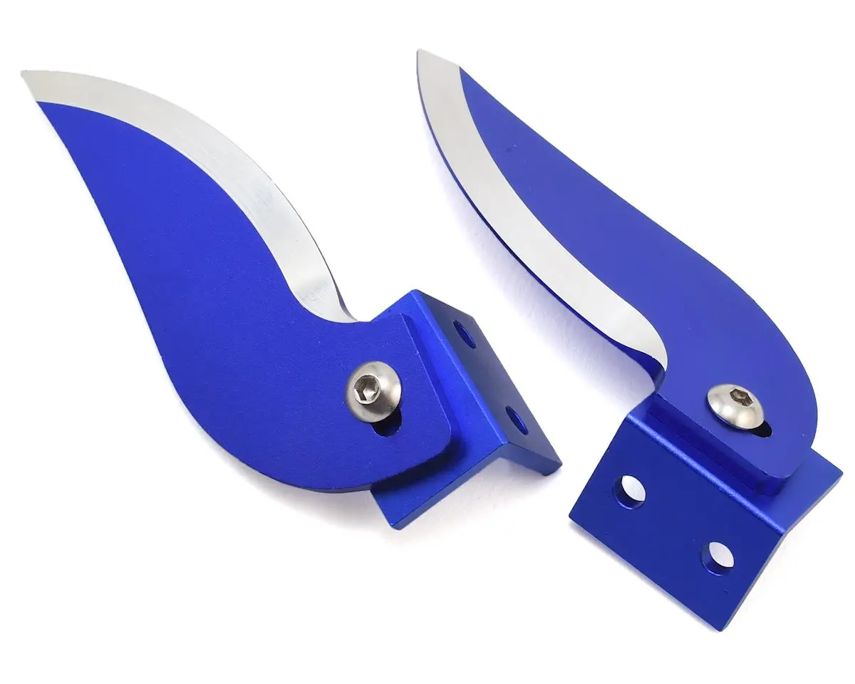 Hot Racing Traxxas Spartan Aluminum Adjustable Turn Fins 1