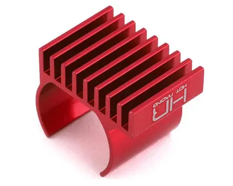 Hot Racing Axial Scx24 030 Motor Heat Sink (Red) 1