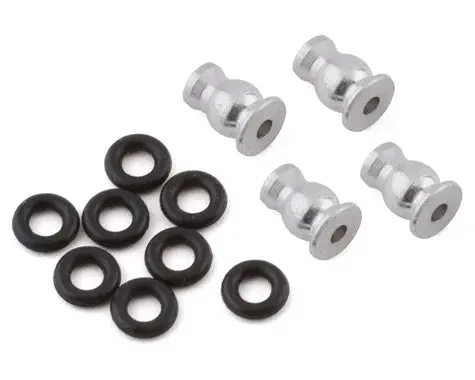 Hot Racing Axial Scx24 Shock Mount Balls & O-Rings 1