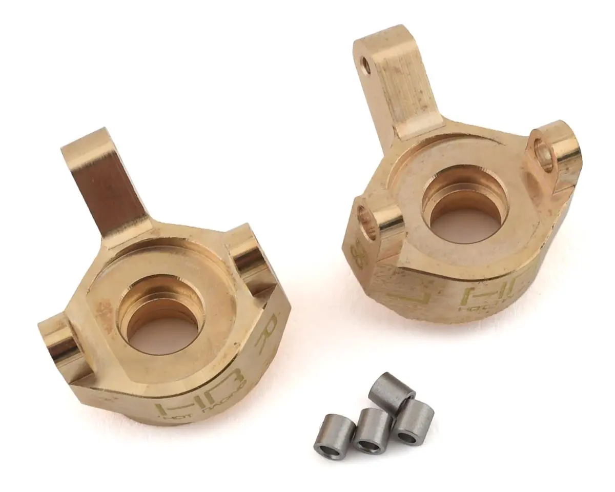 Hot Racing Axial Scx24 Brass Front Steering Knuckle (2) 1