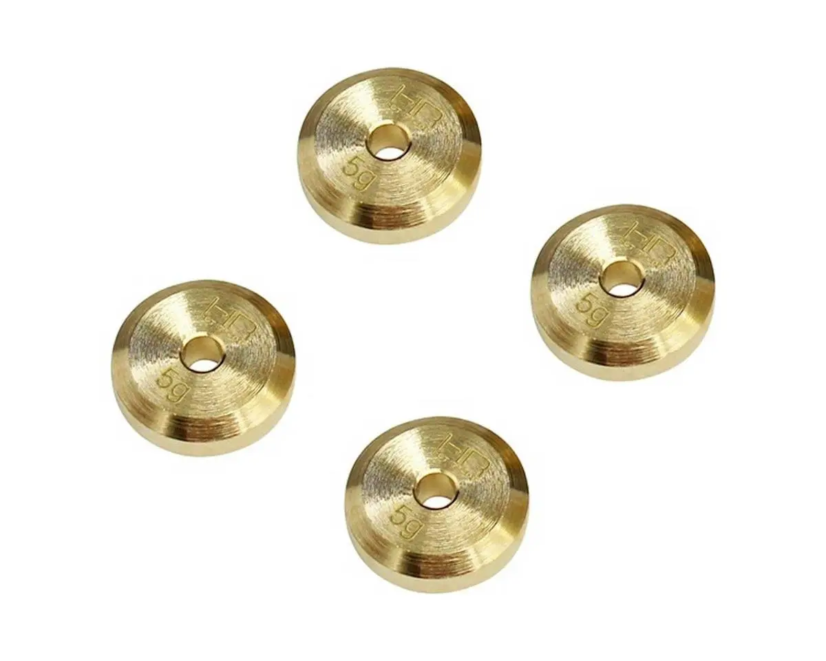 Hot Racing Axial Scx24 Brass Axle Weight (Use W/Hrasxtf39w04) 1