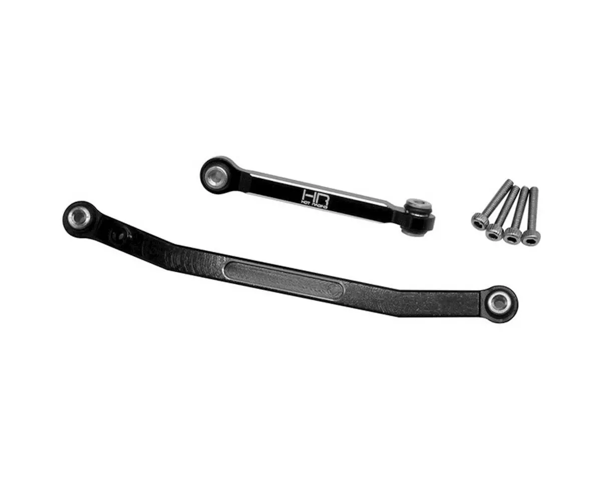 Hot Racing Axial Scx24 Aluminum Fix Tight Tolerance Steering Rod Link (Black) 1