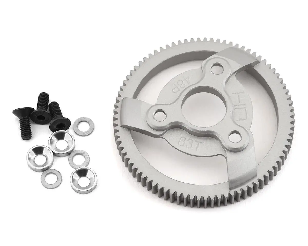 Hot Racing Traxxas 48P Hard Anodized Aluminum Spur Gear (83T) 1