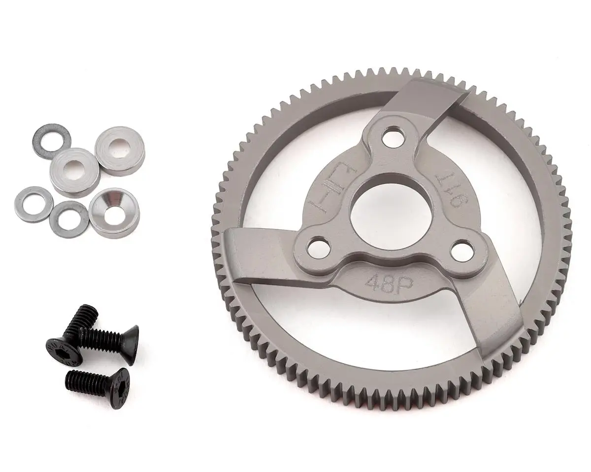 Hot Racing Traxxas 48P Hard Anodized Aluminum Spur Gear (91T) 1