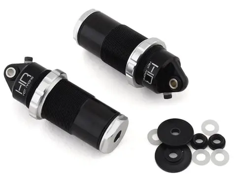 Hot Racing Arrma 4S Blx Aluminum Threaded Front Bleeder Shock Bodies (Black) (2) (4S Blx V1) 1