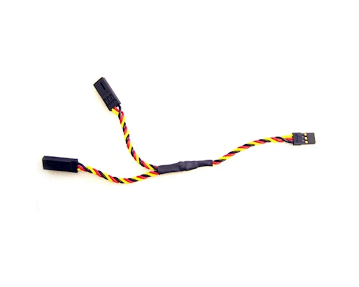 Hitec 6" "Twisted" Wire Y Harness 1