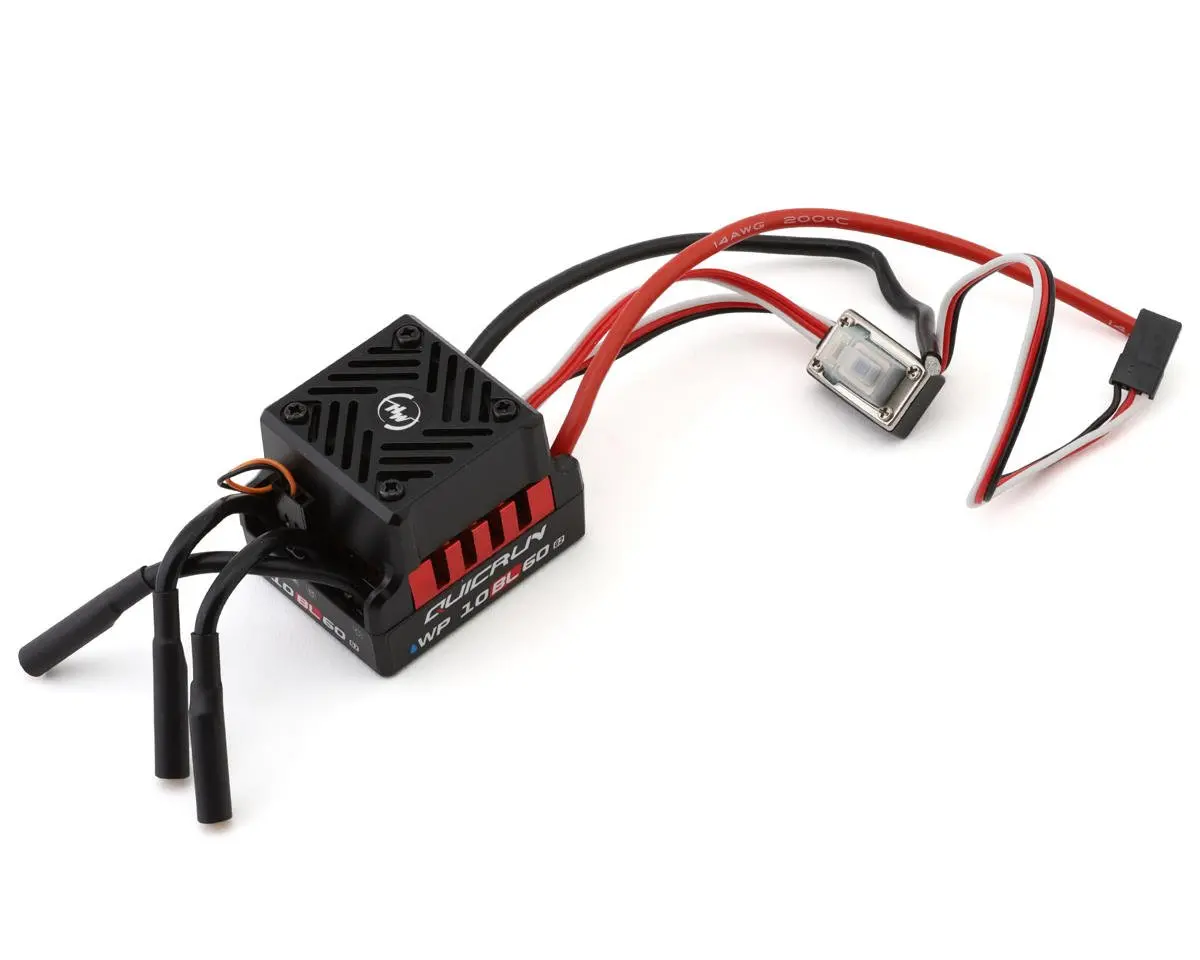 Hobbywing Quicrun Wp-10Bl60 G2 Waterproof Sensorless Brushless Esc (2-3S) 1